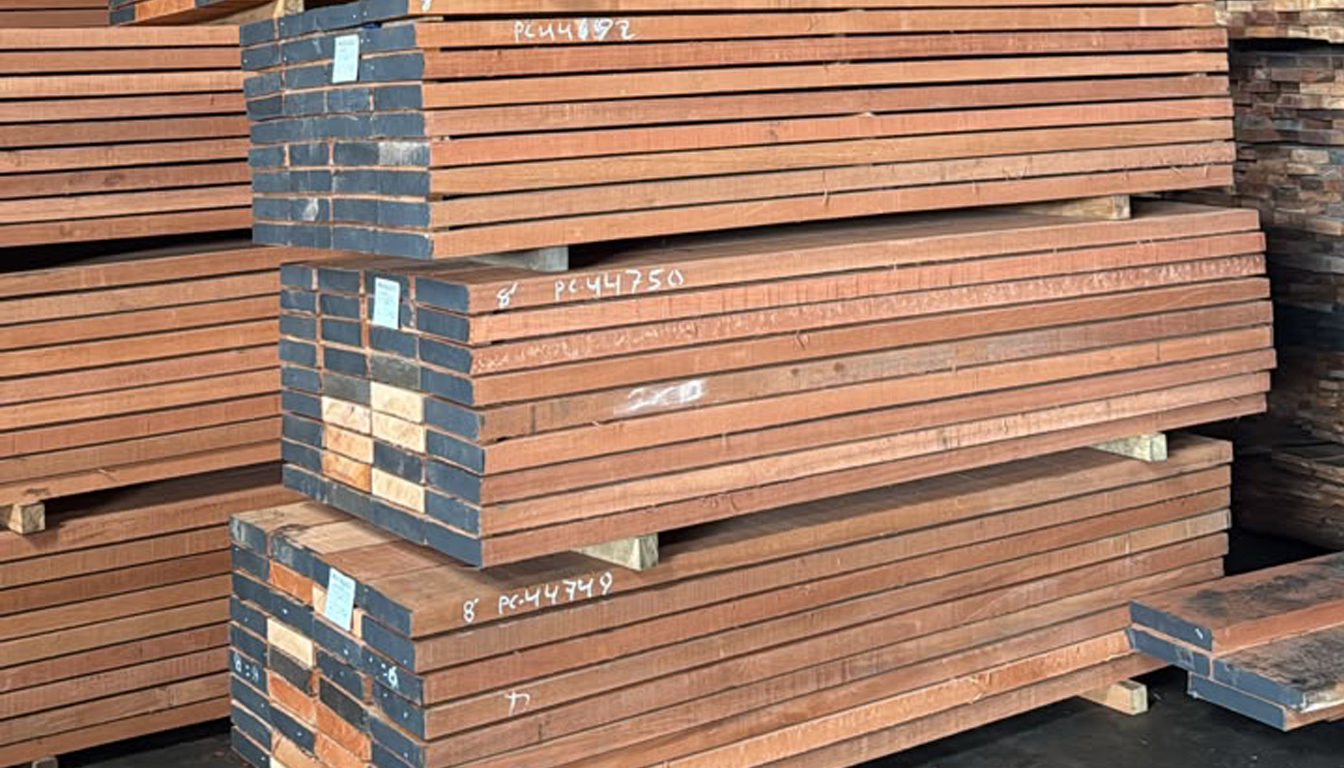 Red Meranti Wood planks